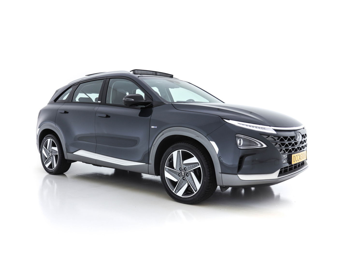 Hyundai NEXO FCEV Plus Pack [ HYDROGENIUM ] (INCL-BTW) (WATERSTOF) *PANO | NAPPA-FULL-LEATHER | NAVI-FULLMAP | ADAPT.CRUISE |  FULL-LED | KEYLESS | DAB |  KRELL-AUDIO | DIGI-WIDESCREEN-COCKPIT | SURROUND-VIEW | SHIFT-PADDLES | COMFORT
