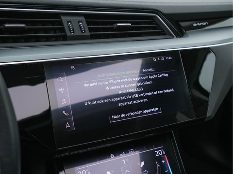 Audi e-tron 50 Quattro Launch-Edition-Plus [ 3-Fase ] (INCL-BTW) *PANO | DIGI-COCKPIT | MILANO-LUXURY-LEATHER | FULL-LED | MEMORY-PACK |  KEYLESS | NAVI-FULLMAP | TOWBAR | SHIFT-PADDLES | COMFORT-SEATS | 20"ALU*