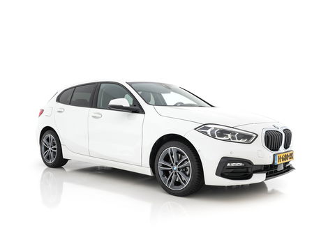 BMW 1-serie 118i High Executive Edition Sport-Line *DAKOTA-FULL-LEATHER | DIGI-COCKPIT | HARMAN-KARDON-AUDIO | FULL-LED | KEYLESS | NAVI-FULLMAP | DAB | CAMERA | ECC | APP.CONNECT | PDC | AMBIENT-LIGHT | CRUISE | SPORT-SEATS | 17"ALU*