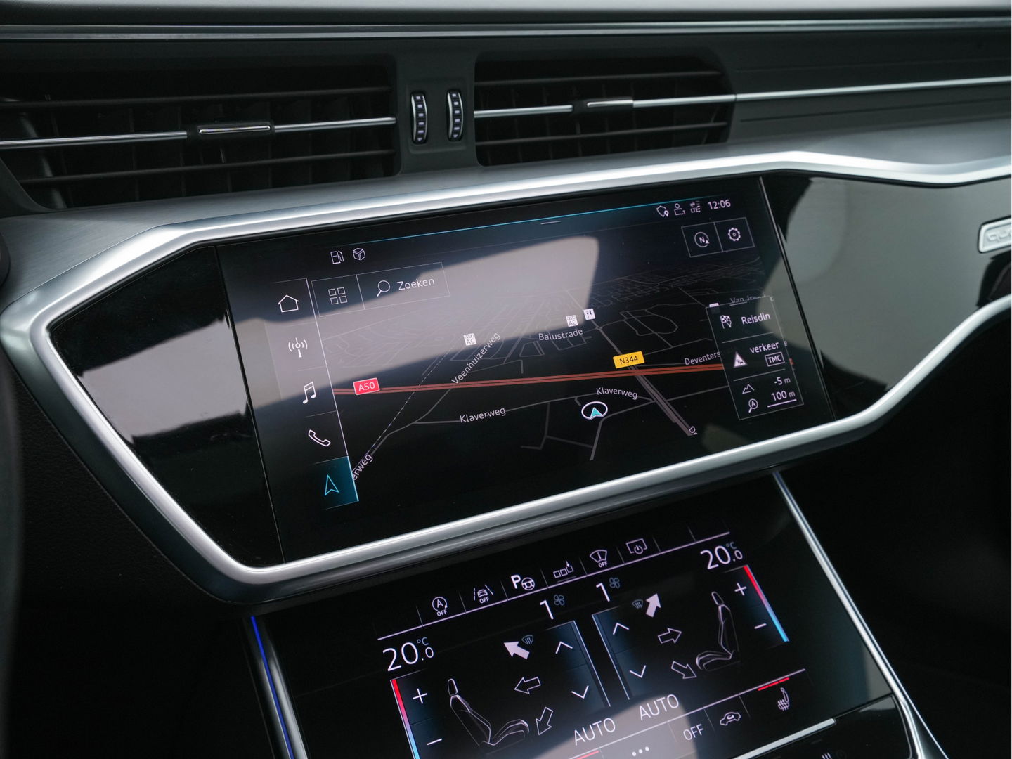 Audi S6 Limousine TDI Quattro Aut. *PANO | VALCONA-FULL-LEATHER | B&O-AUDIO | MATRIX-LED | DIGI-COCKPIT | HEAD-UP | SPORT-SEATS | BLIND-SPOT | LANE-ASSIST | MEMORY-PACK | AIR-SUSPENSION | ADAPTIVE-CRUISE | NAVI-FULLMAP