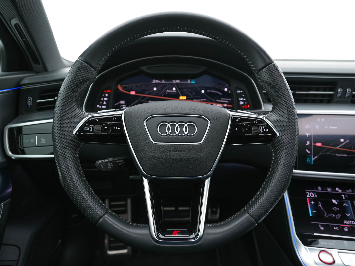 Audi S6 Limousine TDI Quattro Aut. *PANO | VALCONA-FULL-LEATHER | B&O-AUDIO | MATRIX-LED | DIGI-COCKPIT | HEAD-UP | SPORT-SEATS | BLIND-SPOT | LANE-ASSIST | MEMORY-PACK | AIR-SUSPENSION | ADAPTIVE-CRUISE | NAVI-FULLMAP
