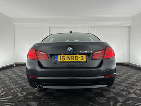 BMW 5 Serie 530d High Executive Aut. * XENON | DAKOTA-FULL-LEATHER | MEMORY-PACK | NAVI-FULLMAP | ECC | PDC | CRUISE | COMFORT-SEATS | 18"ALU*
