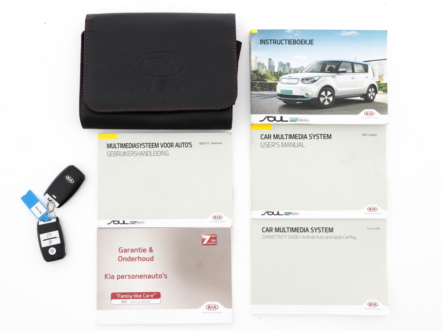 Kia Soul EV Executive Plus Line (INCL-BTW) Aut.*PANO | LUXURY-LEATHER | NAVI-FULLMAP | FULL-LED | KEYLESS | CAMERA | ECC | PDC | CRUISE | DAB | DIGI-COCKPIT | HEATED/COOLED-COMFORTSEATS | CARPLAY | 16"ALU*