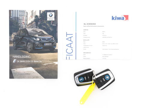 BMW i3 S 120Ah 42 kWh Edition-Road-Style [ 3-Fase ] (INCL-BTW ) Aut * HEAT-PUMP | CCS-FAST-LOADER | STELLAR-FULL-LEATHER | NAVI-FULLMAP | HARMAN/KARDON-SURROUND | FULL-LED | KEYLESS | CAMERA | DAB | DIGI-COCKPIT | CRUISE | COMFORT-SEATS | 20"A