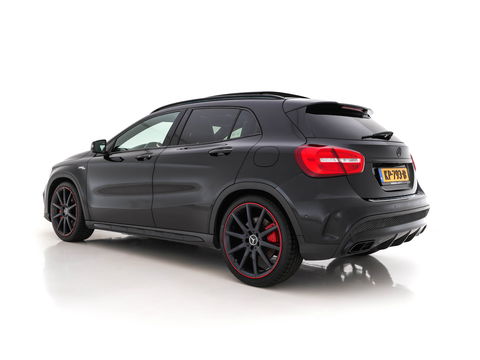 Mercedes-Benz GLA 45 AMG 4-Matic *PANO | PERFORMANCE-SPORT-SEATS | HARMANN/KARDON-AUDIO | NAVI-FULLMAP | DISTRONIC | BLIND-SPOT | BI-XENON | KEYLESS | CAMERA | ECC | PDC | MEMORY-PACK | SPORT-SEATS | 20"ALU*