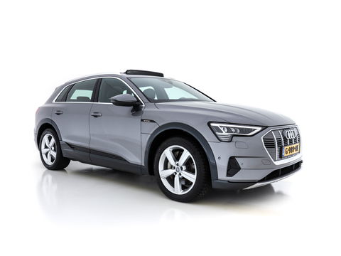 Audi e-tron 55 Quattro Advanced S-line 95 kWh [ 3-Fase ] (INCL-BTW) *PANO | FULL-LED | NAVI-FULLMAP | KEYLESS | LEATHER-MICROFIBRE | AIR-SUSPENSION | CRUISE | DIGI-COCKPIT | MEMORY-PACK | SHIFT-PADDLES | SPORT-SEATS | 20"ALU*
