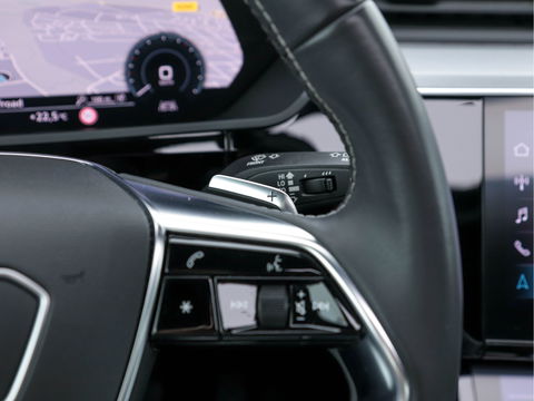 Audi e-tron 55 Quattro Advanced S-line 95 kWh [ 3-Fase ] (INCL-BTW) *PANO | FULL-LED | NAVI-FULLMAP | KEYLESS | LEATHER-MICROFIBRE | AIR-SUSPENSION | CRUISE | DIGI-COCKPIT | MEMORY-PACK | SHIFT-PADDLES | SPORT-SEATS | 20"ALU*