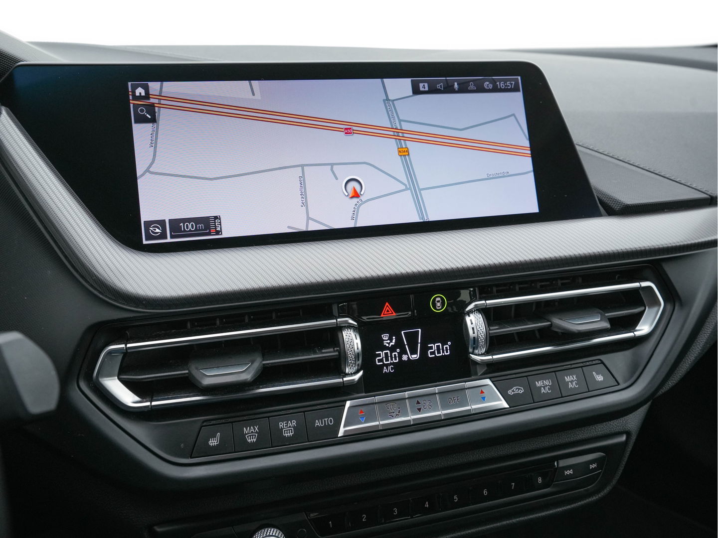 BMW 1-serie 116d Executive Edition Sport-Line *DIGI-COCKPIT | FULL-LED | NAVI-FULLMAP | LEATHER-MICROFIBRE | AMBIENT-LIGHT | ECC | PDC | APP-CONNECT | CRUISE | SPORT-SEATS | 17"ALU*