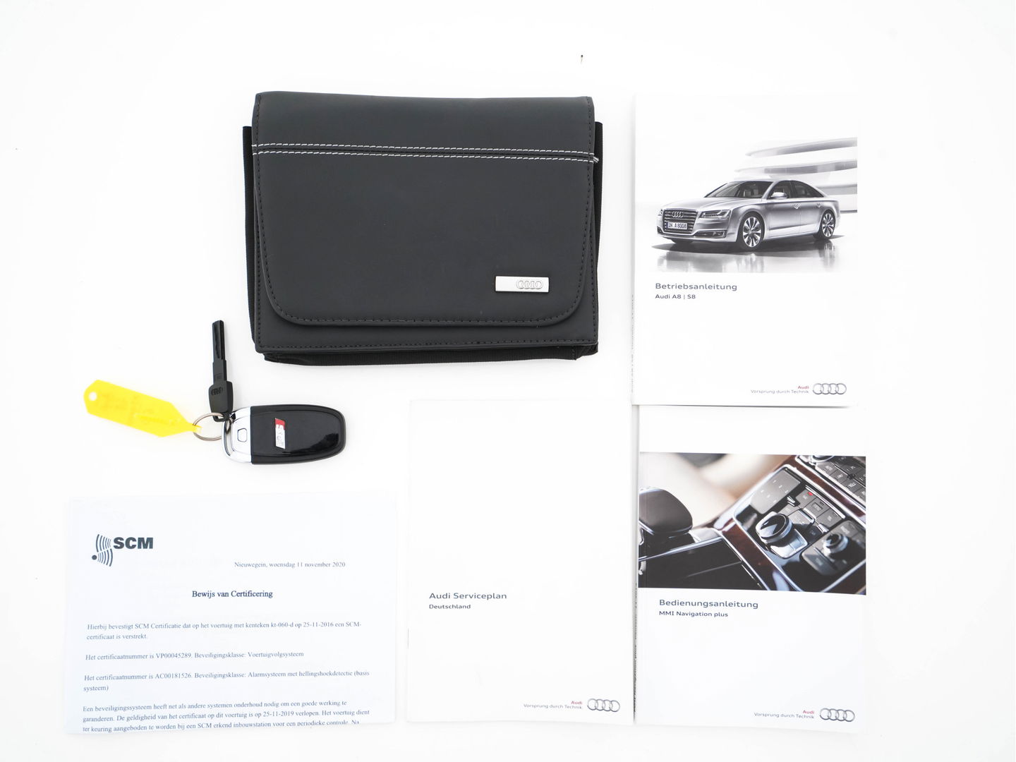 Audi S8 4.0 TFSI Quattro Pro Line+ Aut. * PANO | CERAMIC-BRAKES | BANG/OLUFSEN-SURROND | VALCONA-EXCLUSIVE-FULL-LEATHER | DAB | NIGHT-VISION | HUD | ACC | LANE-ASSIST | SURROUND-VIEW | MATRIX-LED | MEMORY-PACK | NAVI-FULLMAP |