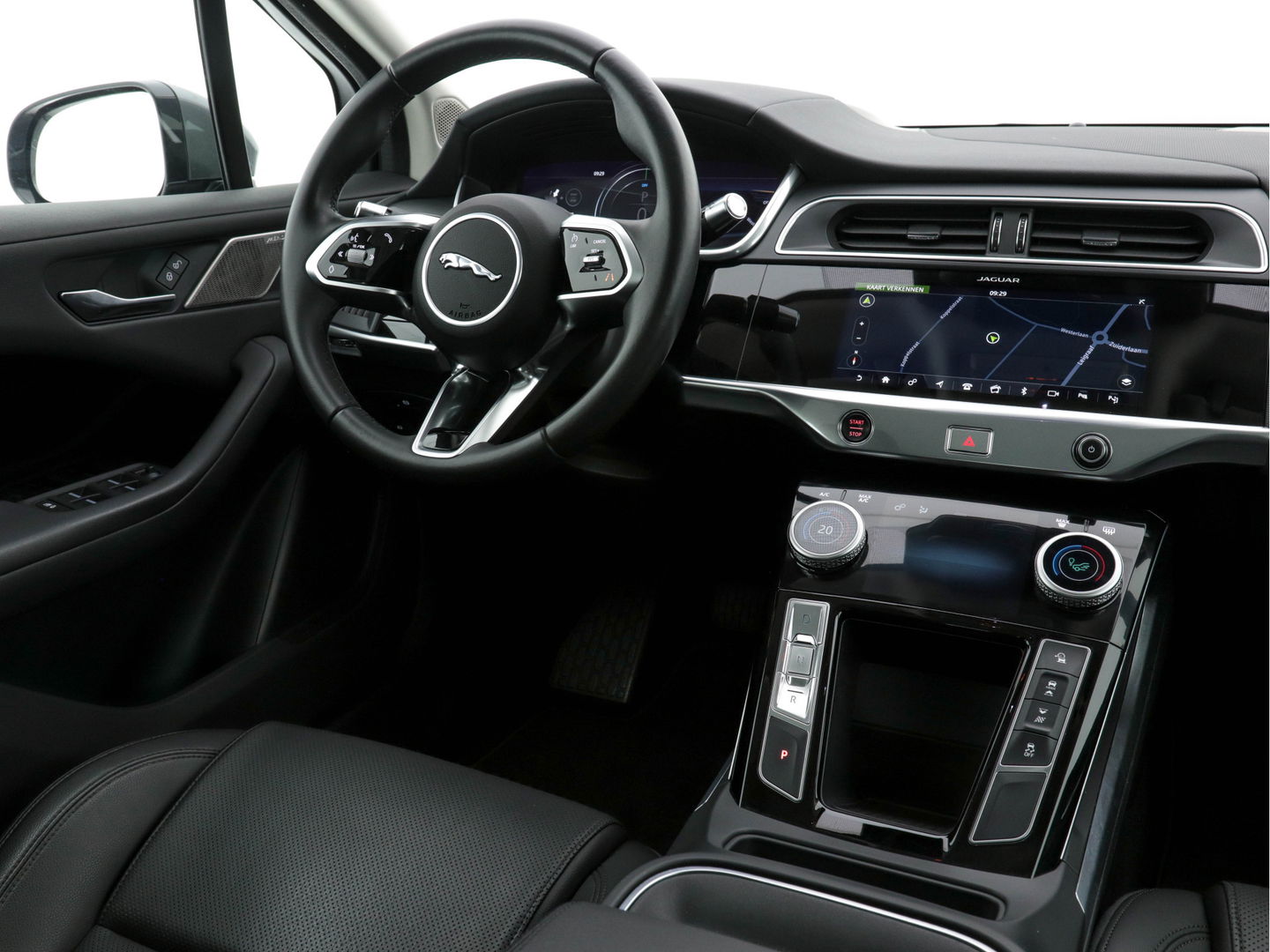 Jaguar I-PACE EV400 S 90 kWh AWD (INCL-BTW) *FULL-LED | LUXURY-LEATHER | NAVI-FULLMAP | CAMERA | KEYLESS | MERIDIAN-AUDIO | CRUISE | WIFI | CARPLAY | DIGI-COCKPIT | DAB | HEATED/COOLED-SPORT-SEATS | ECC | PDC | 18"ALU*