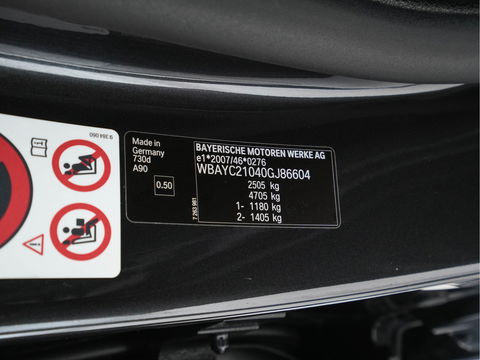 BMW 7 Serie 730d High Executive Aut. *PANO | ACC | BI-XENON | DAKOTA-FULL-LEATHER | CAMERA | MEMORY-PACK | NAVI-FULLMAP| ECC | PDC | COMFORT-SEATS | LANE-ASSIST | SOFT-CLOSE | AMBIENT-LIGHT | HUD*