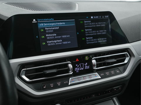 BMW 3 Serie Touring 330e (INCL-BTW) *VERNASCA-FULL-LEATHER | NAVI-FULLMAP |  DIGI-COCKPIT | FULL-LED | DAB | ECC | PDC | ADAPTIVE-CRUISE | SPORT-SEATS | 17"ALU*