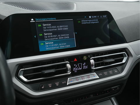 BMW 3 Serie Touring 330e (INCL-BTW) *VERNASCA-FULL-LEATHER | NAVI-FULLMAP |  DIGI-COCKPIT | FULL-LED | DAB | ECC | PDC | ADAPTIVE-CRUISE | SPORT-SEATS | 17"ALU*