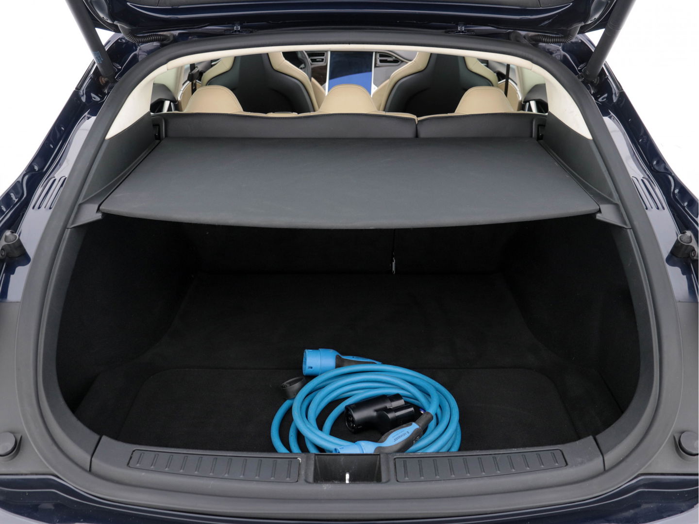 Tesla Model S 85 Base Tech-Pack Sound-Studio-Package [ 3-Fase ] (INCL-BTW) *PANO | KEYLESS | FULL-LEATHER | NAVI-FULLMAP | FULL-LED | CAMERA | DAB | CRUISE | COMFORT-SEATS | 19"ALU*