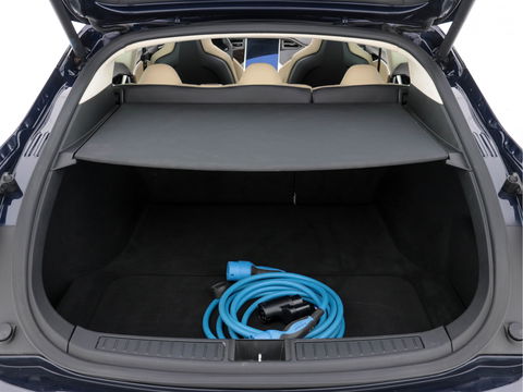 Tesla Model S 85 Base Tech-Pack Sound-Studio-Package [ 3-Fase ] (INCL-BTW) *PANO | KEYLESS | FULL-LEATHER | NAVI-FULLMAP | FULL-LED | CAMERA | DAB | CRUISE | COMFORT-SEATS | 19"ALU*
