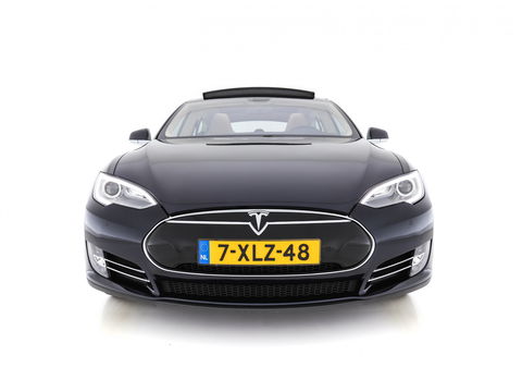 Tesla Model S 85 Base Tech-Pack Sound-Studio-Package [ 3-Fase ] (INCL-BTW) *PANO | KEYLESS | FULL-LEATHER | NAVI-FULLMAP | FULL-LED | CAMERA | DAB | CRUISE | COMFORT-SEATS | 19"ALU*