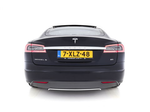 Tesla Model S 85 Base Tech-Pack Sound-Studio-Package [ 3-Fase ] (INCL-BTW) *PANO | KEYLESS | FULL-LEATHER | NAVI-FULLMAP | FULL-LED | CAMERA | DAB | CRUISE | COMFORT-SEATS | 19"ALU*