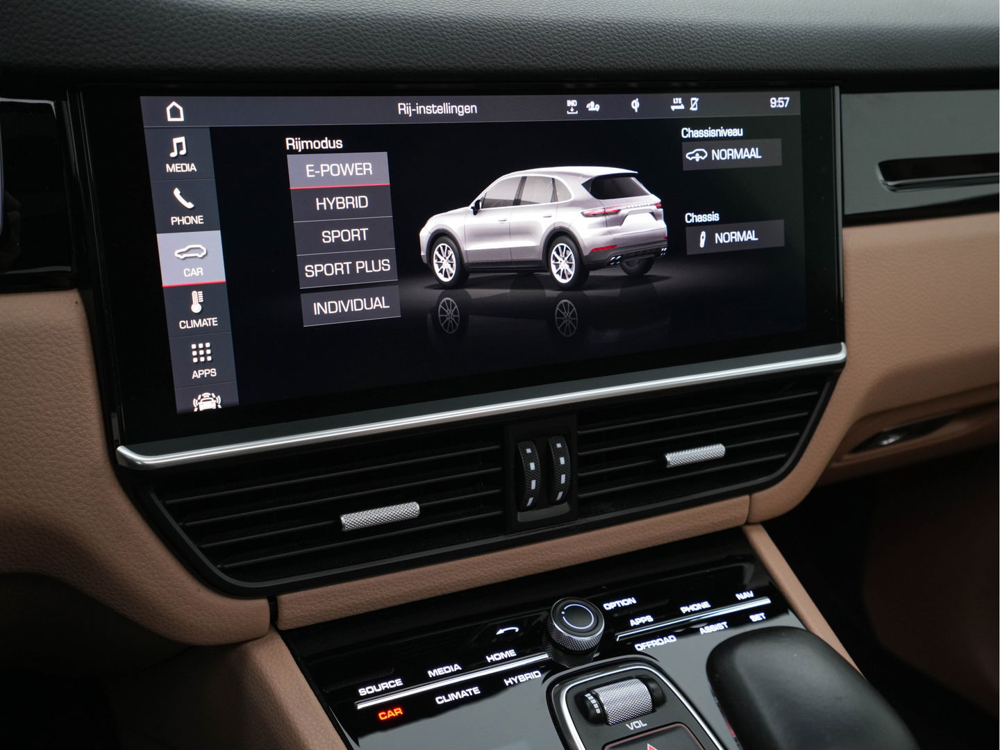 Porsche Cayenne 3.0 E-Hybrid Sport-Chrono-Pack (INCL-BTW) *PANO | NAPPA-LEATHER | FULL-LED | BOSE-SURROUND | MEMORY-PACK | AIR-SUPENSION | NAVI-FULLMAP | CAMERA | DAB+ | SPORT-SEATS | 22''ALU*