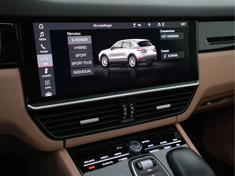 Porsche Cayenne 3.0 E-Hybrid Sport-Chrono-Pack (INCL-BTW) *PANO | NAPPA-LEATHER | FULL-LED | BOSE-SURROUND | MEMORY-PACK | AIR-SUPENSION | NAVI-FULLMAP | CAMERA | DAB+ | SPORT-SEATS | 22''ALU*