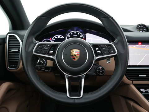 Porsche Cayenne 3.0 E-Hybrid Sport-Chrono-Pack (INCL-BTW) *PANO | NAPPA-LEATHER | FULL-LED | BOSE-SURROUND | MEMORY-PACK | AIR-SUPENSION | NAVI-FULLMAP | CAMERA | DAB+ | SPORT-SEATS | 22''ALU*