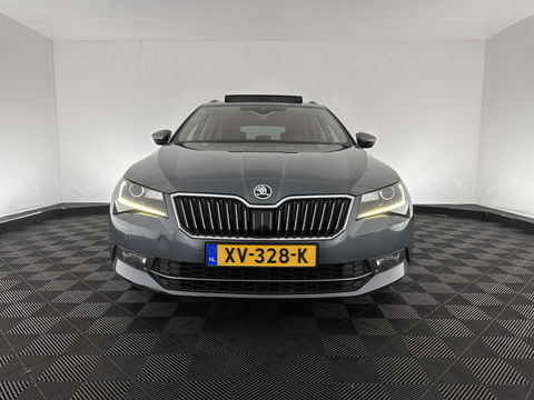 Škoda Superb Combi 1.6 TDI Clever Edition *GEARBOX-BROKEN* Aut. *PANO | FULL-LEATHER | BI-XENON | CAMERA | MEMORY-PACK | KEYLESS | DAB+ | NAVI-FULLMAP | ECC | PDC | CRUISE | TOWBAR | SPORT-SEATS | 17''ALU*