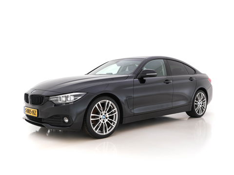 BMW 4 Serie Gran Coupé 418d High Executive *DAKOTA-FULL-LEATHER | LED-LIGHTS | NAVI-FULLMAP | ECC | PDC | CRUISE | SPORT-SEATS | 19''ALU*