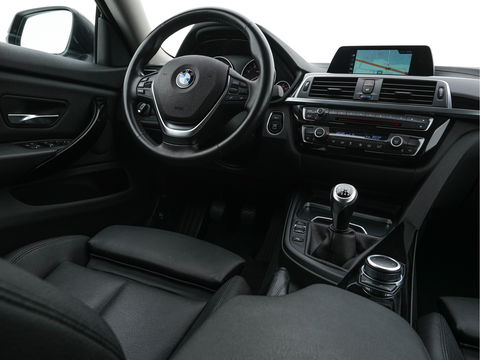 BMW 4 Serie Gran Coupé 418d High Executive *DAKOTA-FULL-LEATHER | LED-LIGHTS | NAVI-FULLMAP | ECC | PDC | CRUISE | SPORT-SEATS | 19''ALU*