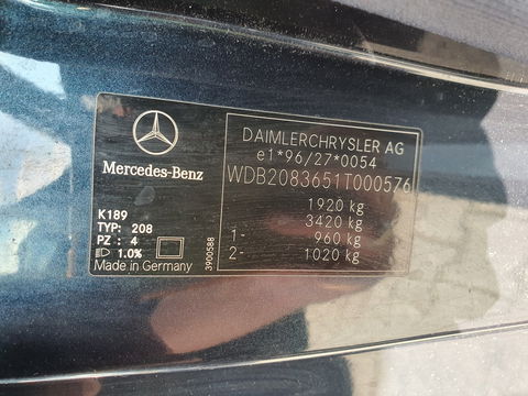 Mercedes-Benz CLK-Klasse Coupé 320 Elegance Aut. *FULL-LEATHER | ECC | CRUISE | MERCEDES-AUDIO*