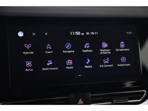 Kia Niro 1.6 GDi Hybrid DynamicLine 140PK Automaat Half Leder Navigatie Camera Adaptive Cruise Lane Assist Clima Carplay Android