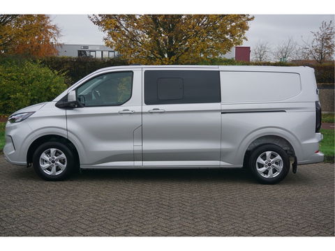 Ford Transit Custom 300L 170PK DC Limited AUT BPM VRIJ!! Navi, ACC, 360° Cam, 16" LM, Elek. Schuifdeur!! NR. 543
