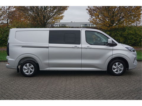 Ford Transit Custom 300L 170PK DC Limited AUT BPM VRIJ!! Navi, ACC, 360° Cam, 16" LM, Elek. Schuifdeur!! NR. 543