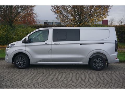 Ford Transit Custom 320L 170PK DC Limited AUT BPM VRIJ!! Navi, ACC, Trekhaak, 360° Cam, 17" LM, 2x Schuifdeur!! NR. 563