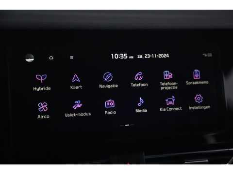 Kia Niro 1.6 GDi Hybrid DynamicLine 140PK Automaat 18 inch Half Leder Navigatie Camera Adaptive Cruise Lane Assist Clima Carplay Android