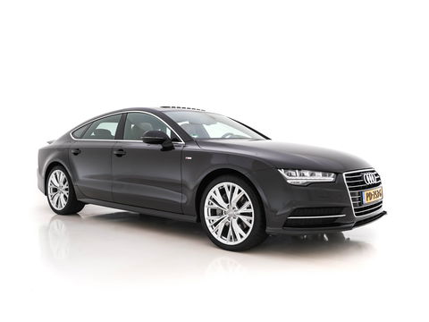 Audi A7 Sportback 3.0 TDI Quattro S-Line-Sportpack Edition Aut. *PANO | DESIGN-FULL-LEATHER | FULL-LED | BOSE-SURROUND | NAVI-FULLMAP | ECC | SHIFT-PADDLES | PDC | AIR-SUSPENSION | CRUISE | SPORT-SEATS | 20 "ALU*