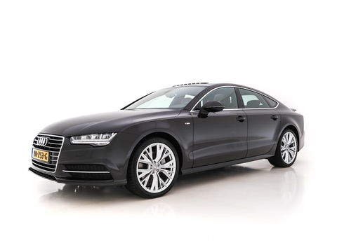 Audi A7 Sportback 3.0 TDI Quattro S-Line-Sportpack Edition Aut. *PANO | DESIGN-FULL-LEATHER  | FULL-LED | BOSE-SURROUND | NAVI-FULLMAP | ECC | SHIFT-PADDLES | PDC | AIR-SUSPENSION | CRUISE | SPORT-SEATS | 20 "ALU*
