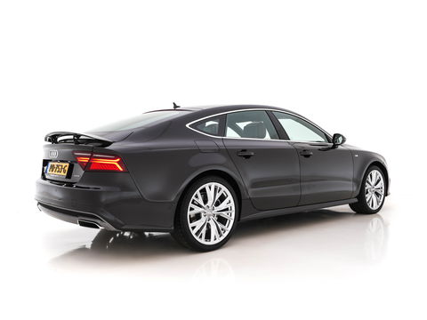 Audi A7 Sportback 3.0 TDI Quattro S-Line-Sportpack Edition Aut. *PANO | DESIGN-FULL-LEATHER  | FULL-LED | BOSE-SURROUND | NAVI-FULLMAP | ECC | SHIFT-PADDLES | PDC | AIR-SUSPENSION | CRUISE | SPORT-SEATS | 20 "ALU*