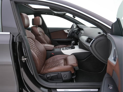 Audi A7 Sportback 3.0 TDI Quattro S-Line-Sportpack Edition Aut. *PANO | DESIGN-FULL-LEATHER  | FULL-LED | BOSE-SURROUND | NAVI-FULLMAP | ECC | SHIFT-PADDLES | PDC | AIR-SUSPENSION | CRUISE | SPORT-SEATS | 20 "ALU*