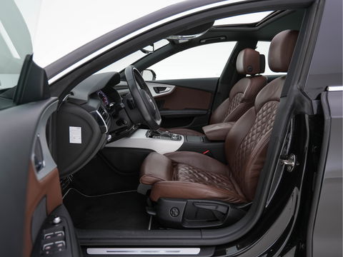 Audi A7 Sportback 3.0 TDI Quattro S-Line-Sportpack Edition Aut. *PANO | DESIGN-FULL-LEATHER  | FULL-LED | BOSE-SURROUND | NAVI-FULLMAP | ECC | SHIFT-PADDLES | PDC | AIR-SUSPENSION | CRUISE | SPORT-SEATS | 20 "ALU*
