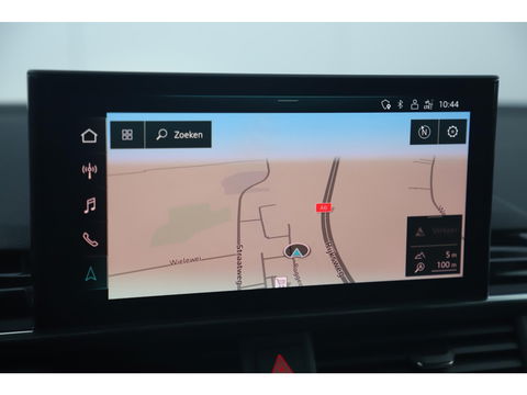 Audi A5 Sportback 35 TDI S-Line edition Automaat Navarra Blue Full LED Wegklapbare Trekhaak Virtual Cockpit Navigatie Achteruitrijcamera Clima Cruise Parkeersensor Half Leder Sportstoelen Draadloos Carplay