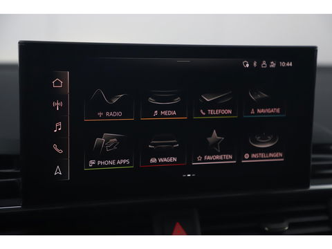 Audi A5 Sportback 35 TDI S-Line edition Automaat Navarra Blue Full LED Wegklapbare Trekhaak Virtual Cockpit Navigatie Achteruitrijcamera Clima Cruise Parkeersensor Half Leder Sportstoelen Draadloos Carplay