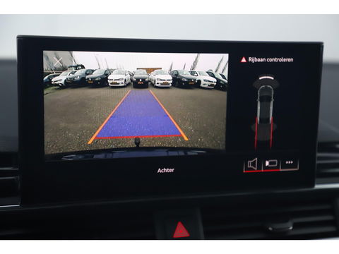 Audi A5 Sportback 35 TDI S-Line edition Automaat Navarra Blue Full LED Wegklapbare Trekhaak Virtual Cockpit Navigatie Achteruitrijcamera Clima Cruise Parkeersensor Half Leder Sportstoelen Draadloos Carplay