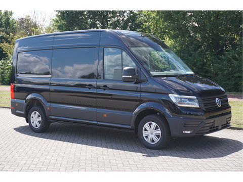 Volkswagen Crafter 35 177PK L3H3 AUT Facelift BPM VRIJ!! 13" Navi, Cam, Gev. Stoel, LED, 2x Schuifdeur!! NR.200
