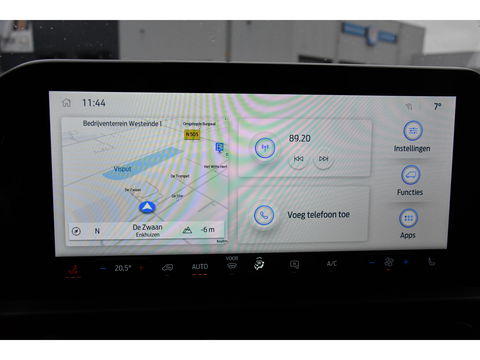 Ford Transit Custom 320 2.0 TDCI L2H1 Black Edition Limited Adaptieve Cruise, Camera, Virtual, Automaat, 70PK, Carplay, Multimedia, Stoelverwarming, UNIEK!