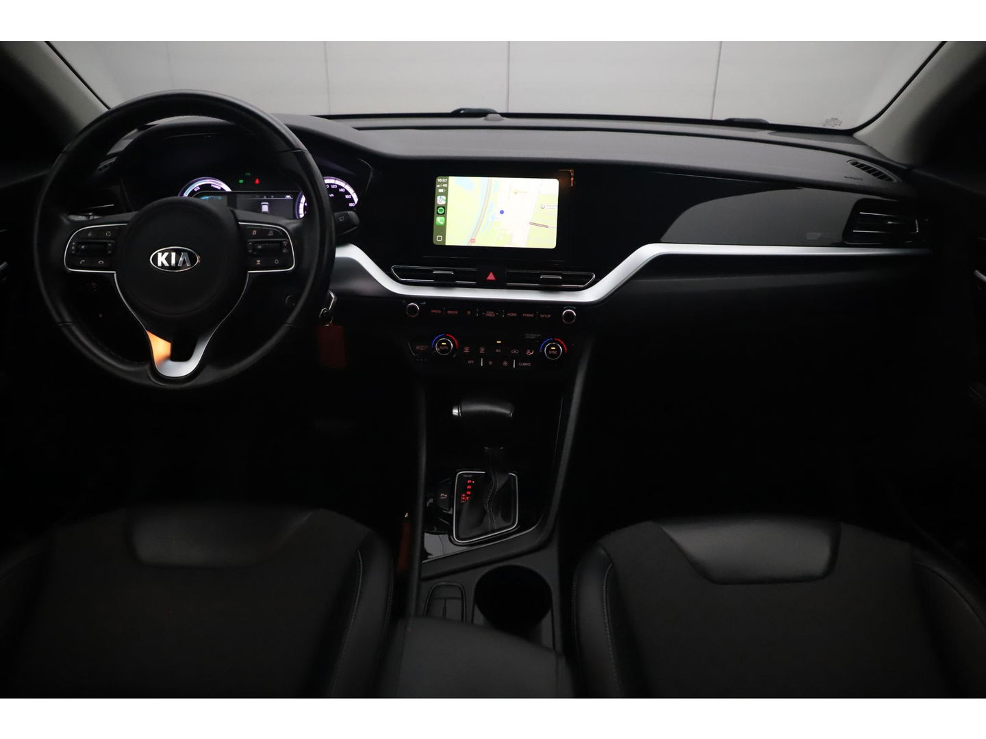 Kia Niro 1.6 GDi Hybrid DynamicLine 20X OP VOORRAAD! 140PK Automaat Half Leder Navigatie Camera Adaptive Cruise Lane Assist Clima Carplay Android
