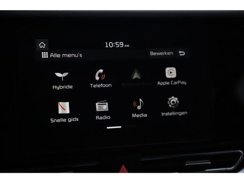 Kia Niro 1.6 GDi Hybrid DynamicLine 20X OP VOORRAAD! 140PK Automaat Half Leder Navigatie Camera Adaptive Cruise Lane Assist Clima Carplay Android