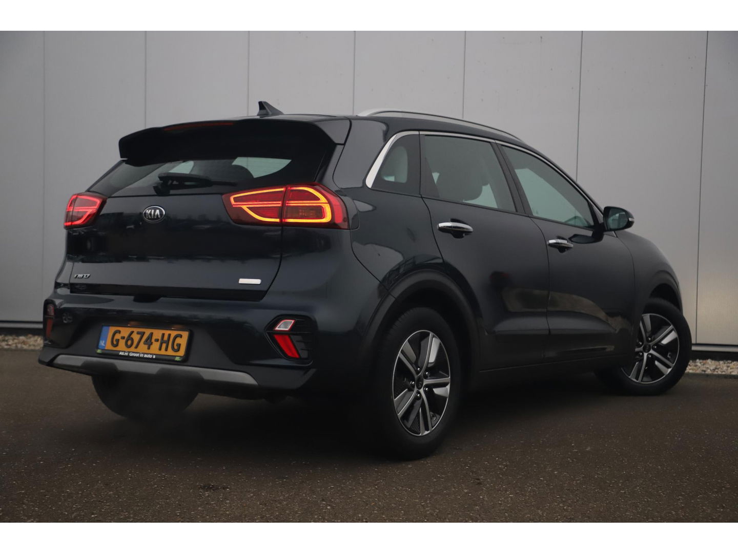 Kia Niro 1.6 GDi Hybrid DynamicLine 20X OP VOORRAAD! 140PK Automaat Half Leder Navigatie Camera Adaptive Cruise Lane Assist Clima Carplay Android