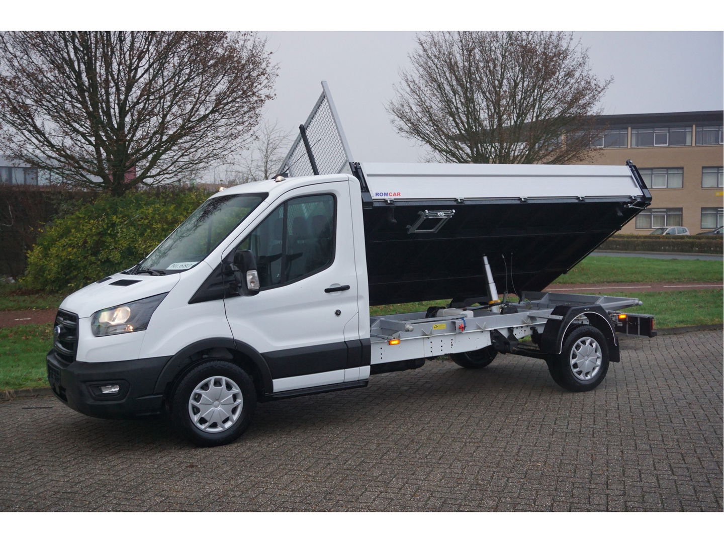 Ford Transit 350L 3 Zijdige kipper 155PK BPM VRIJ!! Airco, Cruise, Bluetooth, Omvormer!! NR. 679