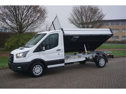 Ford Transit 350L 3 Zijdige kipper 155PK BPM VRIJ!! Airco, Cruise, Bluetooth, Omvormer!! NR. 679