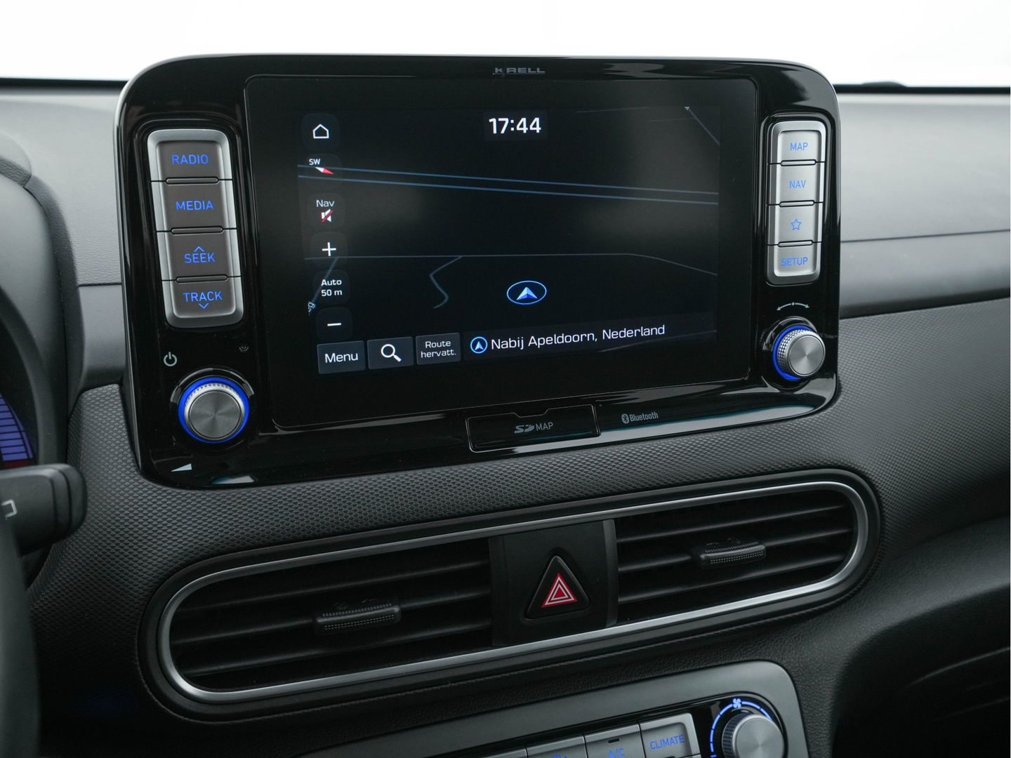 Hyundai KONA EV Fashion 64 kWh (INCL-BTW) Aut.*KRELL-AUDIO | HEAD-UP | NAVI-FULLMAP | KEYLESS | SHIFT-PADDLES | LANE-ASSIST | CAMERA | DAB | ECC | PDC | ADAPTIVE-CRUISE | COMFORT-SEATS | 17"ALU*