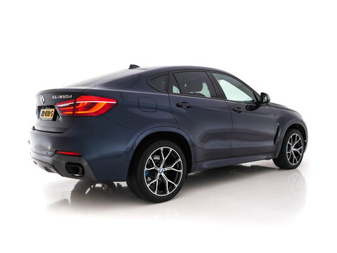 BMW X6 M50d M-Sport-Pack Innovation-Pack Aut. *PANO | HEAD-UP | DAKOTA-FULL-LEATHER | FULL-LED | HARMAN/KARDON-SURROUND | MEMORY-PACK | SURROUND-VIEW | NAVI-FULLMAP | SHIFT-PADDLES | ECC | PDC | CRUISE | SPORT-SEATS | 20''ALU*